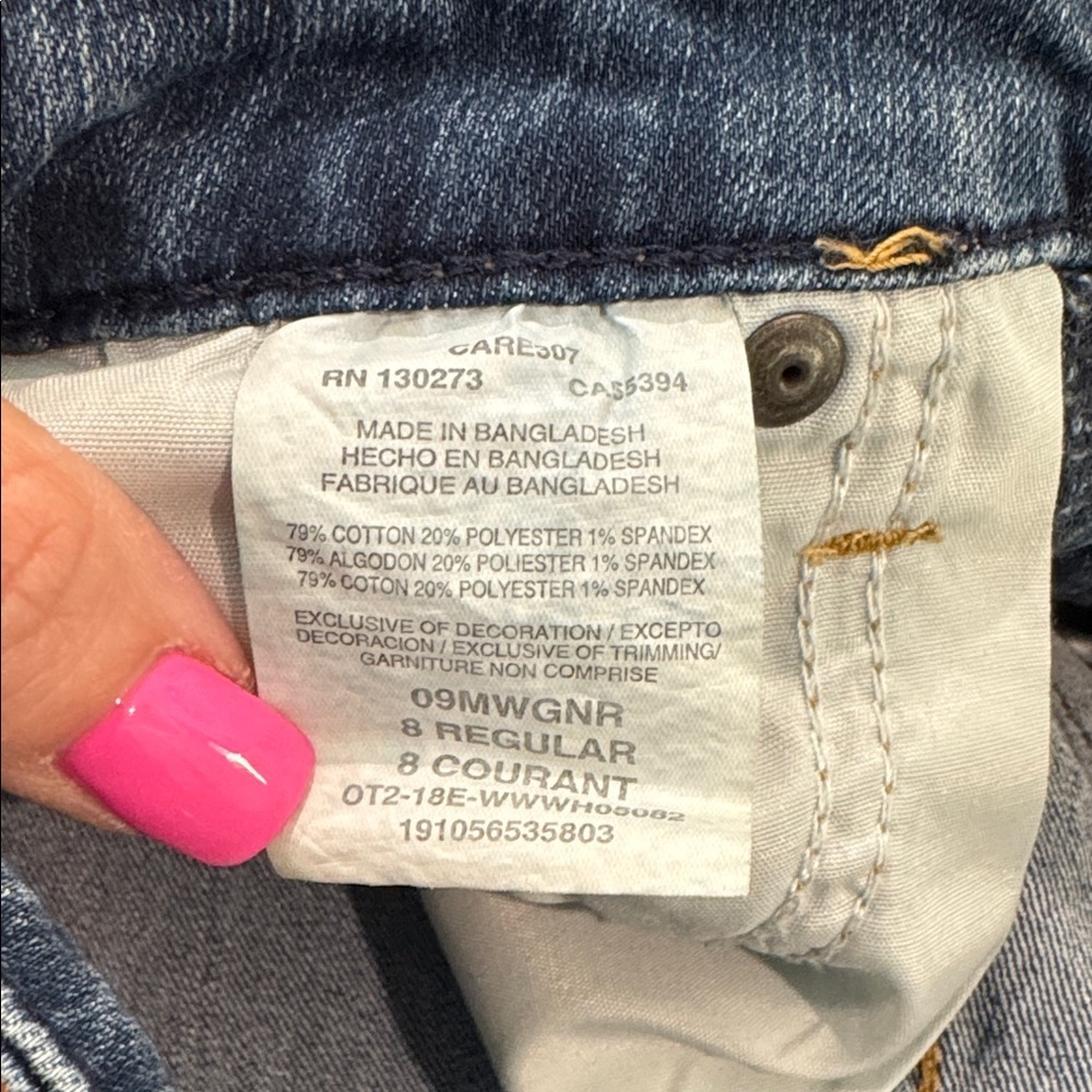 Wrangler Kids Dark Wash Bootcut Jeans - Picture 6 of 6